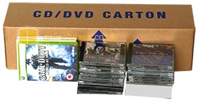 Box for Moving CDs and DVDs