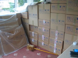 Stacked Cardboard Boxes